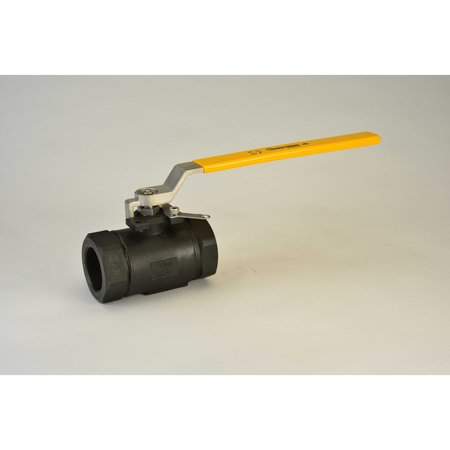 CHICAGO VALVES AND CONTROLS 2", FNPT 6000 WOG (Class 2500) Crbn Stl Ball Valve, API 607 FIRESAFE FS2946PTE020